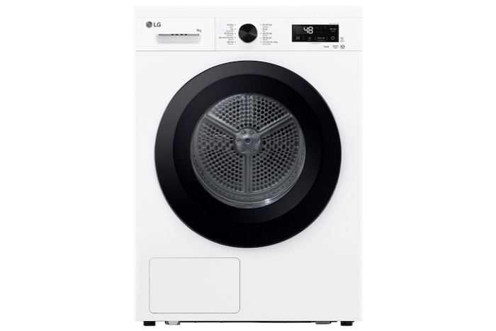 Máy sấy bơm nhiệt LG 9 Kg RB09NHP5W